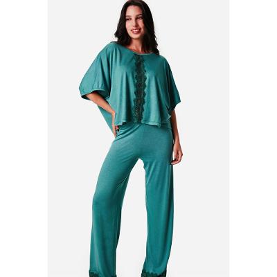 Pijama Longo Malha Equador