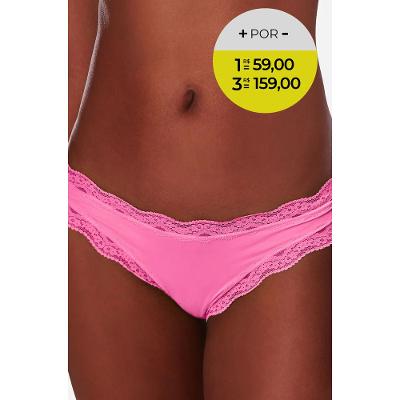 Calcinha Biquíni Microfibra Skin Colors