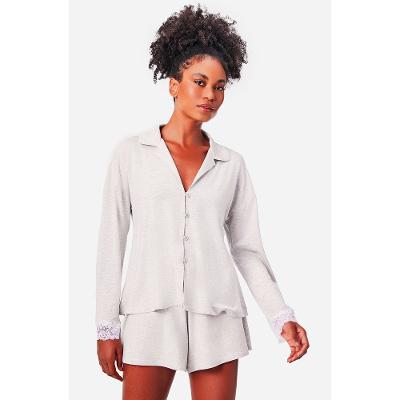 Pijama Curto Malha Nanna