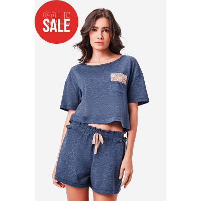 Pijama Curto Malha Helsinque