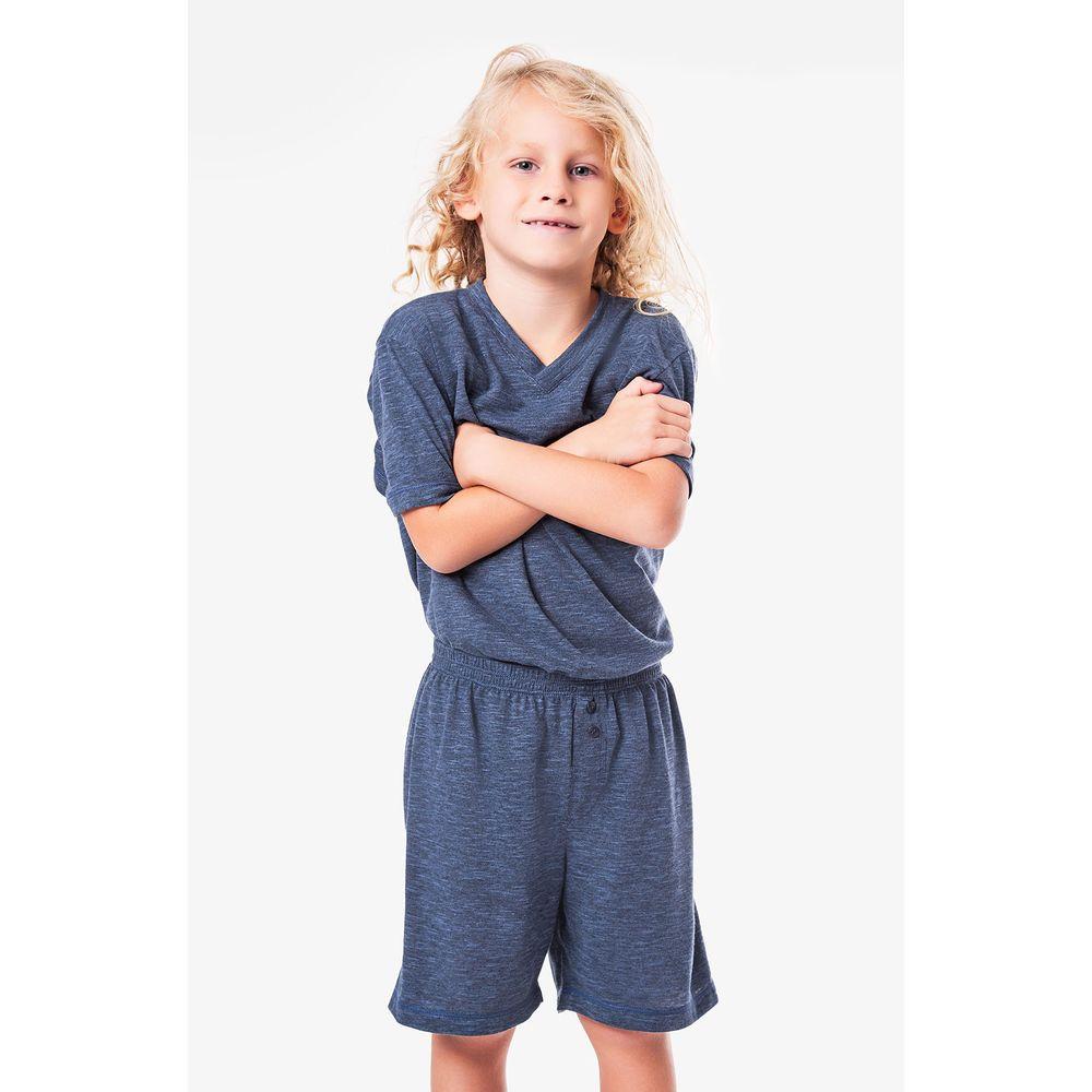 Pijama Curto Malha Helsinque Kids Masculino - 2