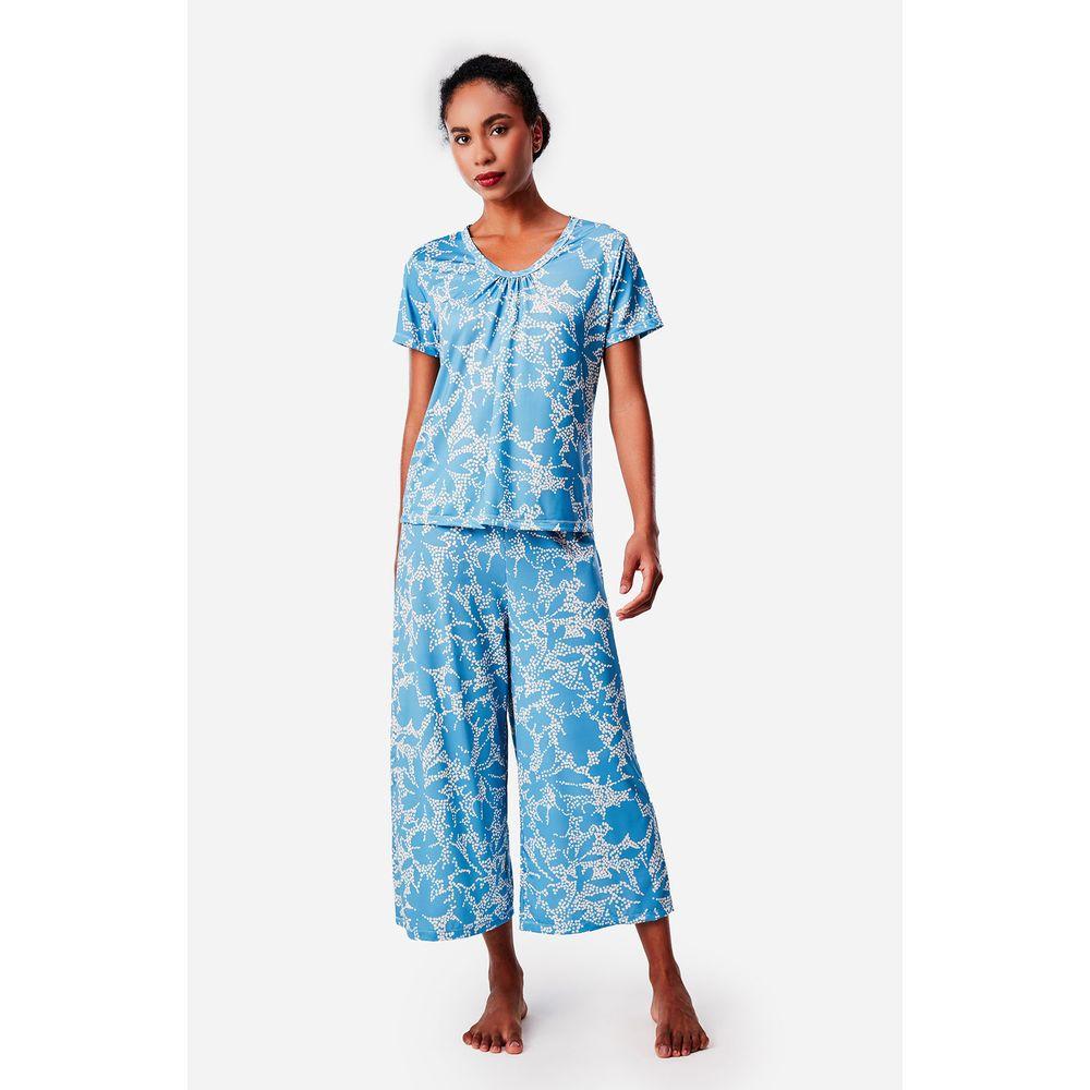 Pijama Capri Jersey Copenhague - 2