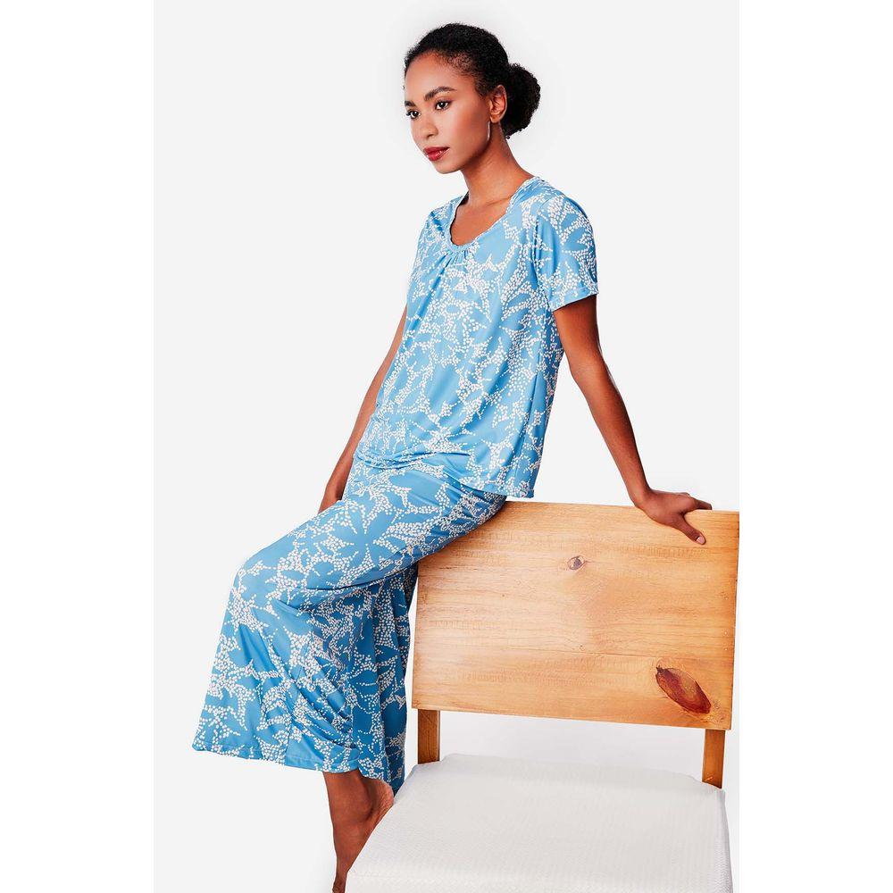 Pijama Capri Jersey Copenhague - 4