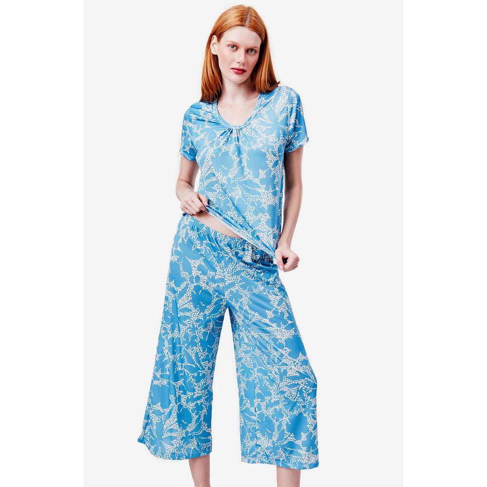 Pijama Capri Jersey Copenhague - 5