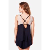 Pijama Curto Regata Malha Nanna - 3