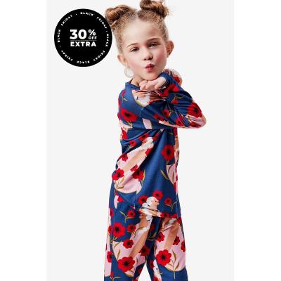 Pijama Longo Malha Greta Kids Feminino
