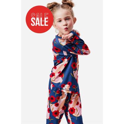 Pijama Longo Malha Greta Kids Feminino