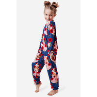 Pijama Longo Malha Greta Kids Feminino - 5