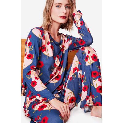 Pijama Longo Malha Greta