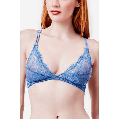 Sutiã Top Triângulo Renda Mayla