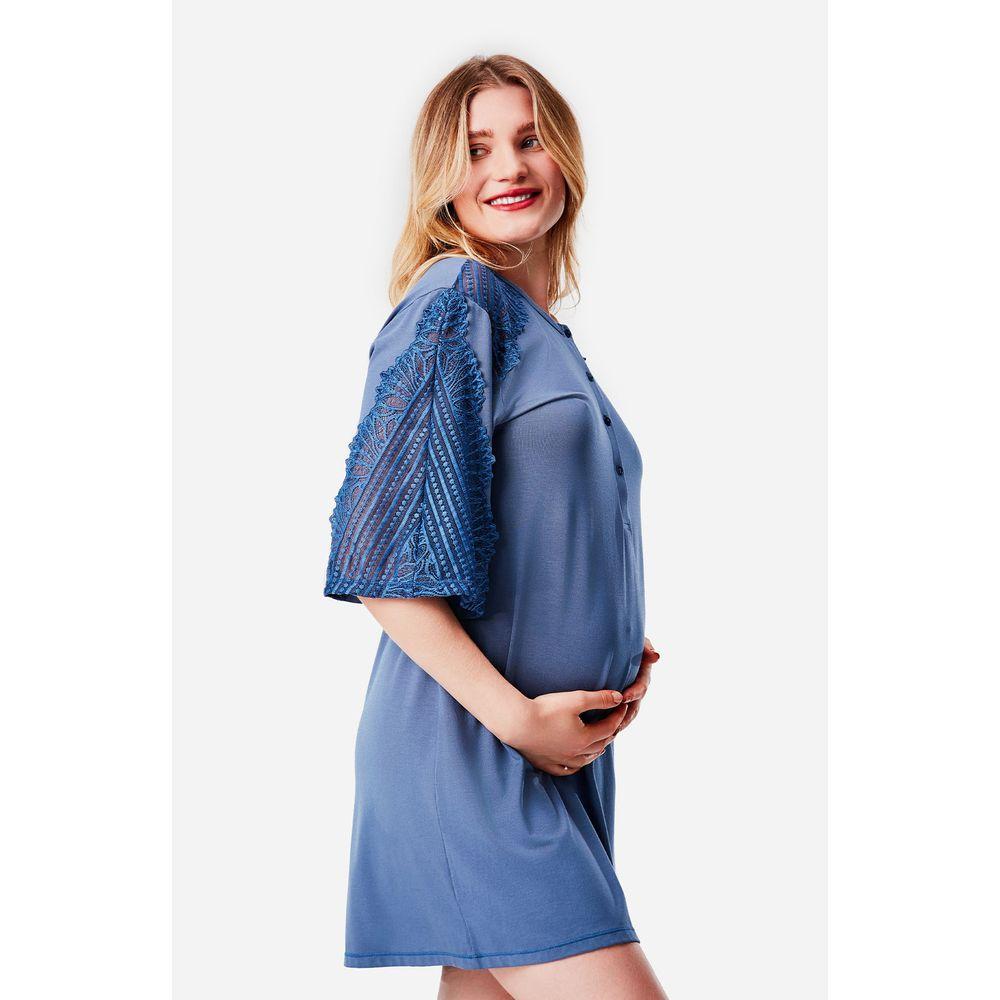 Camisola Curta Polo Malha Dinamarca - 1