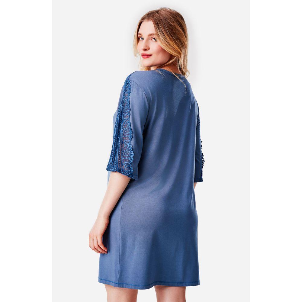 Camisola Curta Polo Malha Dinamarca - 3