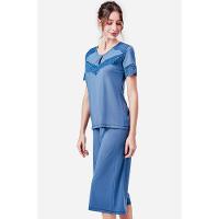 Pijama Capri Malha Dinamarca - 2