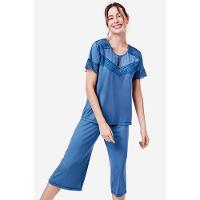 Pijama Capri Malha Dinamarca - 6