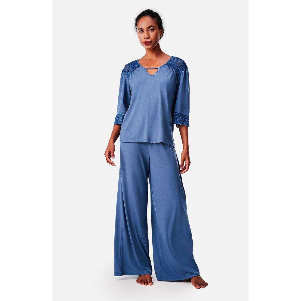 Pijama Longo Malha Dinamarca - 2