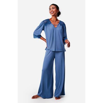 Pijama Longo Malha Dinamarca