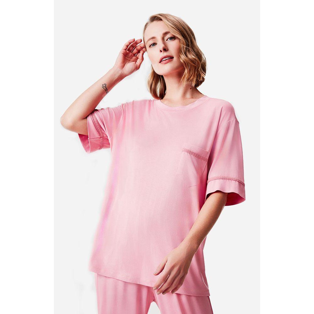 Pijama Longo Malha Laura - 3