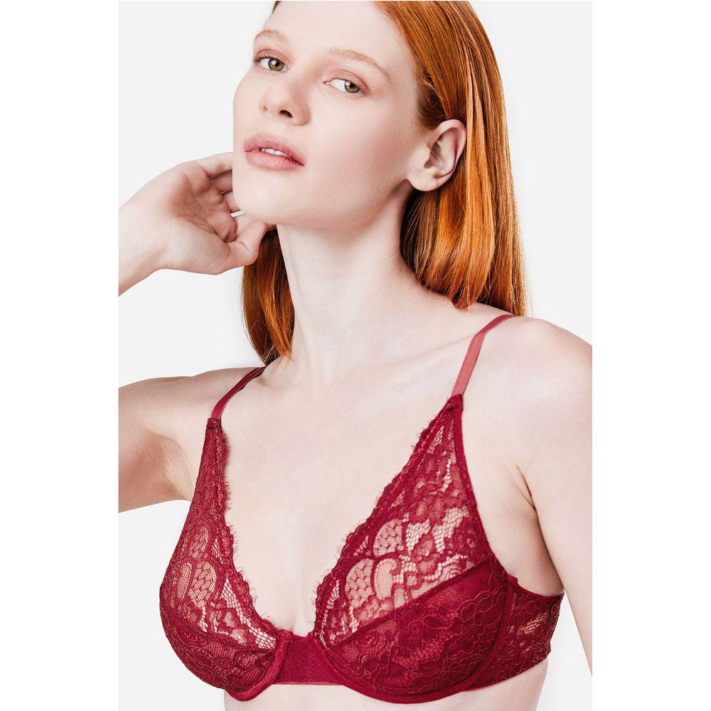 Sutiã Aro Sem Bojo Renda Sigrid - 1