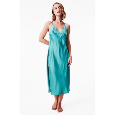 Camisola Midi Alça Cetim Mia