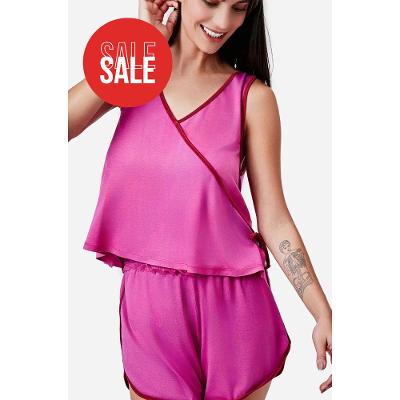 Pijama Curto Regata Malha Ingrid