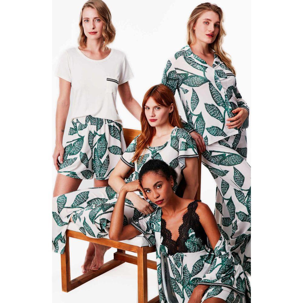 Pijama Curto Jersey Oslo - 4