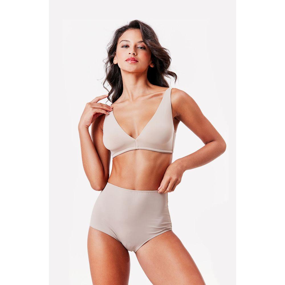 Calcinha Clássica Alta Com Cobertura Total Comfy - 2