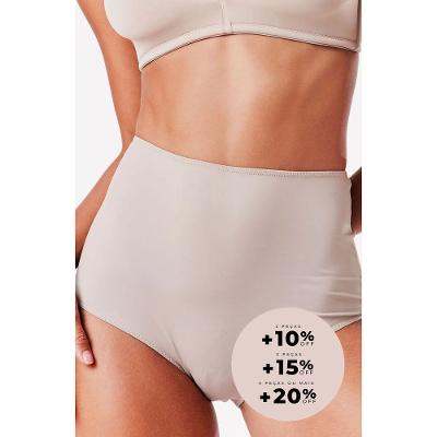 Calcinha Clássica Alta Com Cobertura Total Comfy