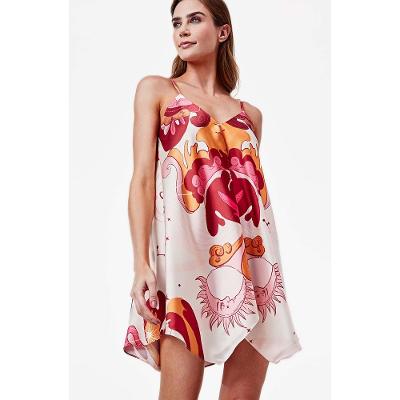 Camisola Curta Alça Cetim Valkíria