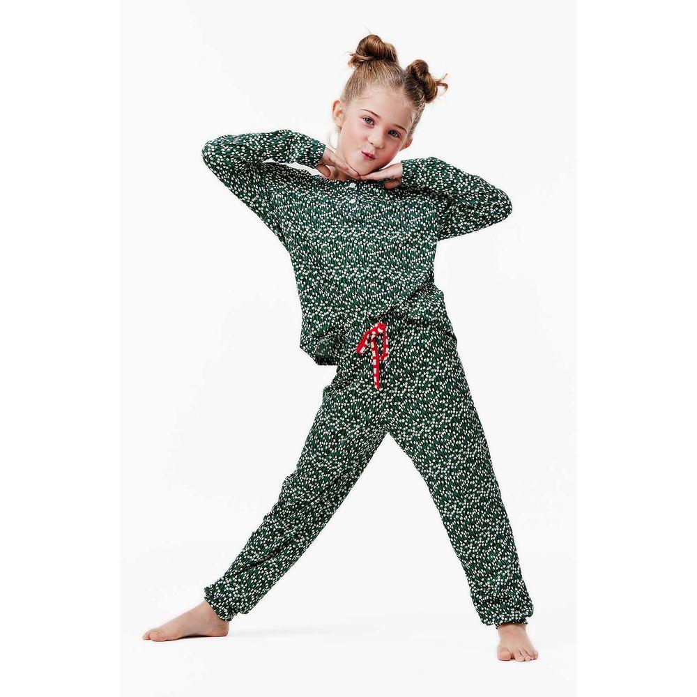 Pijama Longo Malha Islândia Kids Feminino - 3