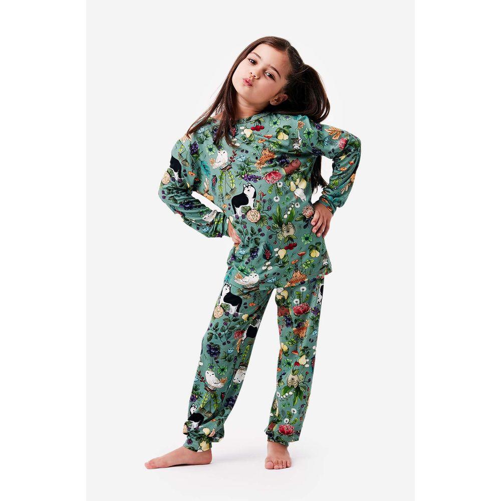 Pijama Longo Malha Nórdica Kids - 5