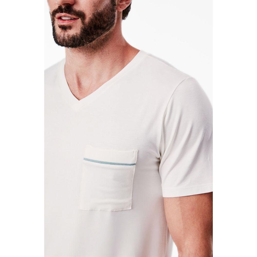 Pijama Curto Tricoline Islândia Masculino - 4