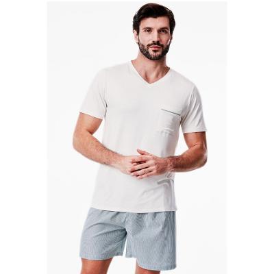 Pijama Curto Tricoline Islândia Masculino