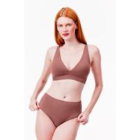 Calcinha Alta Cavada Comfy Cacau - 2