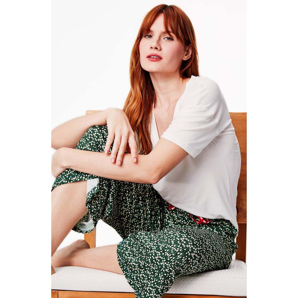 Pijama Capri Malha Islândia - 3