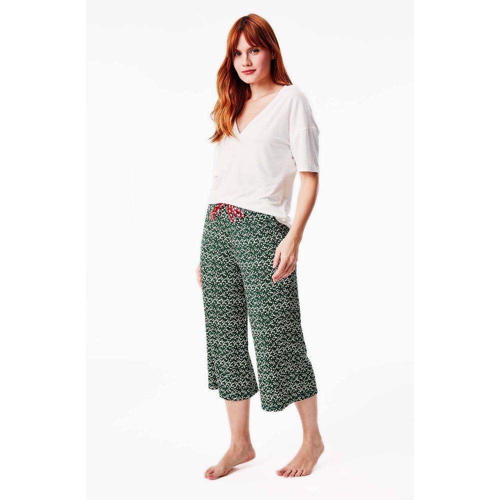 Pijama Capri Malha Islândia - 5