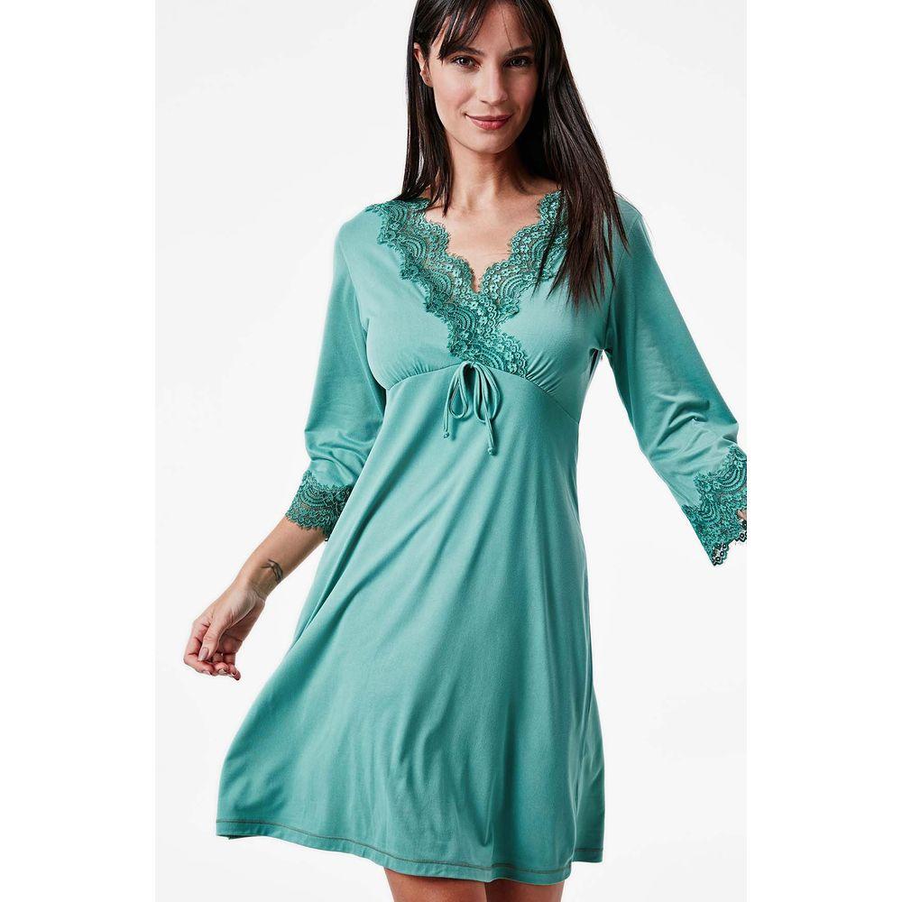 Camisola Curta Malha Estocolmo - 1