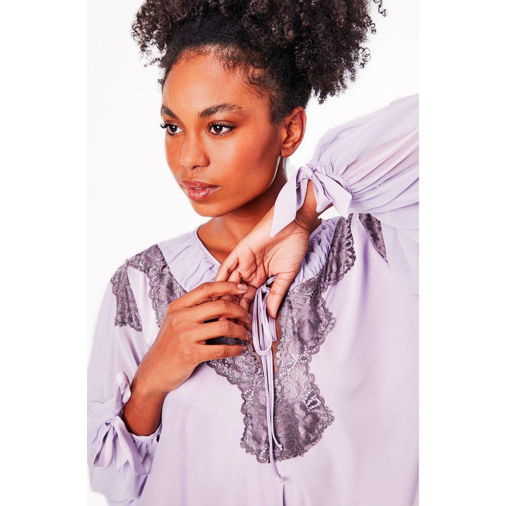 Camisola Curta Cetim Frigg - 5