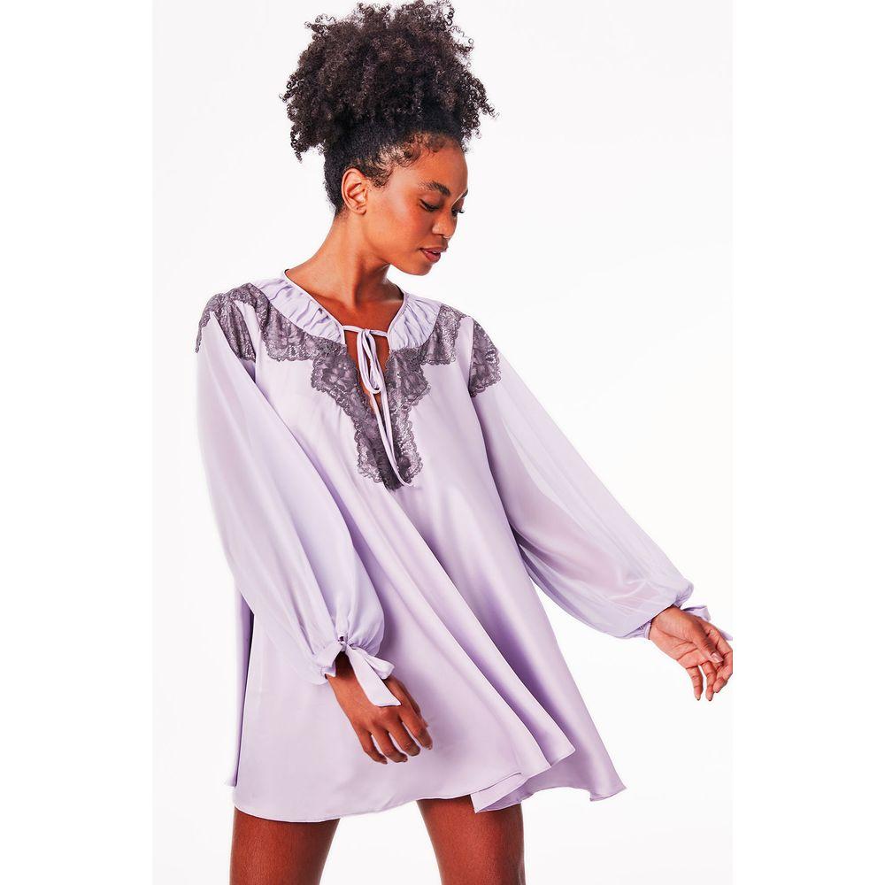 Camisola Curta Cetim Frigg - 7