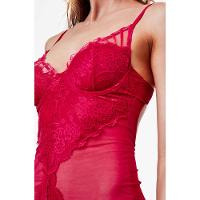 Camisola Curta Renda Theia - 5