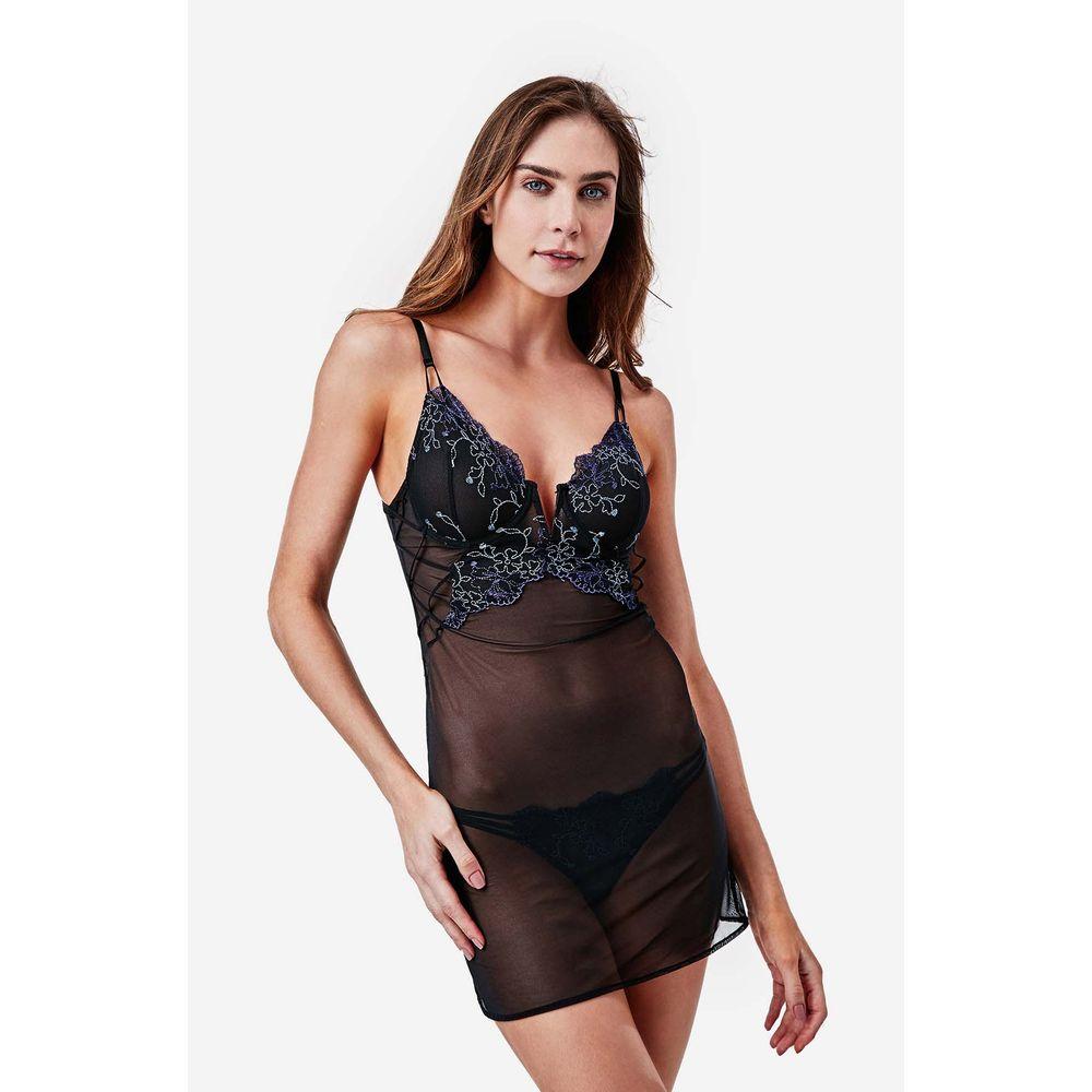 Camisola Curta Renda Maja - 4