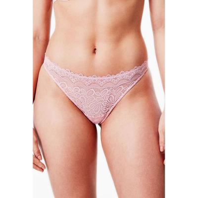 Calcinha Fio Renda Rose Fog