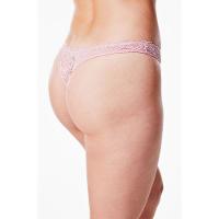 Calcinha Fio Renda Rose Fog - 2
