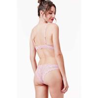 Sutiã Top Triângulo Renda Rose Fog