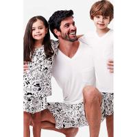 Pijama Curto Malha Abraço Kids Masculino - 6