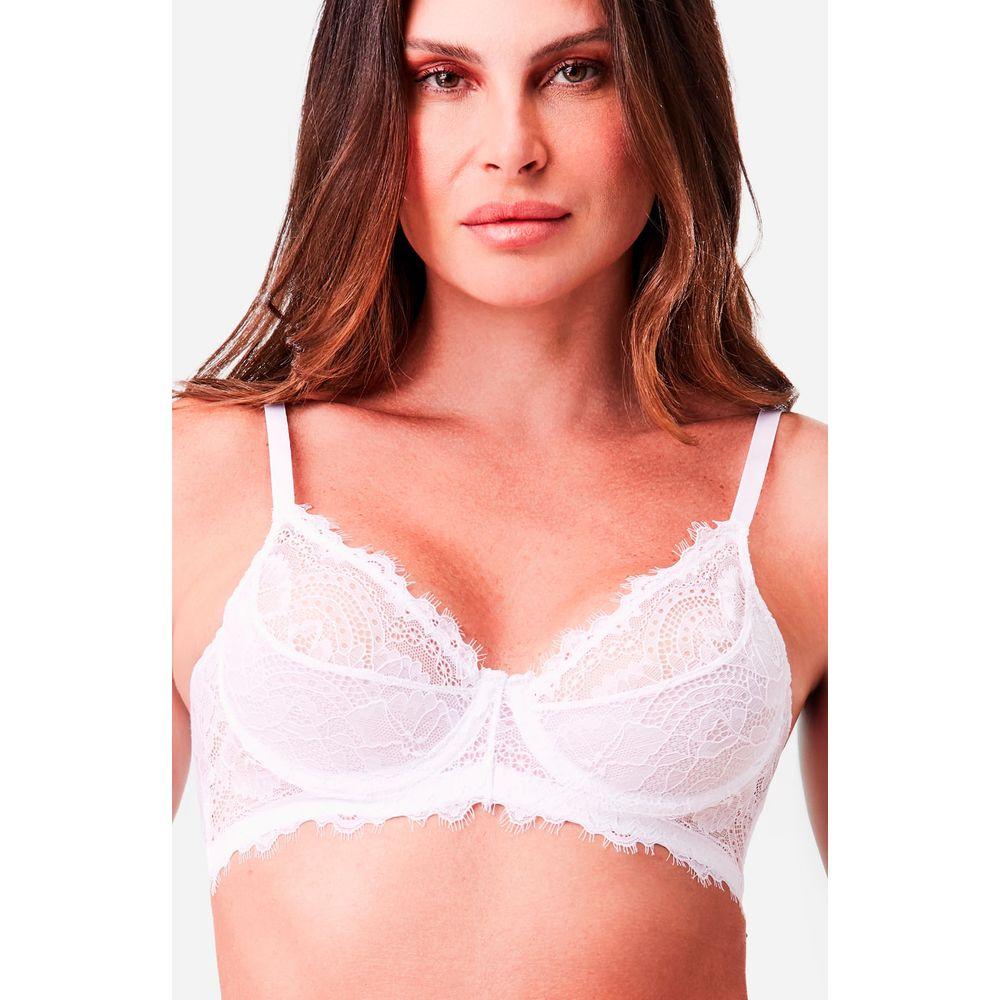 Sutiã Aro Sem Bojo Renda Cecilia - 1