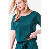 Pijama Longo Manga Curta Malha Básicos - 5