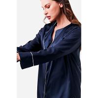 Pijama Longo Botões Cetim Clara - 5