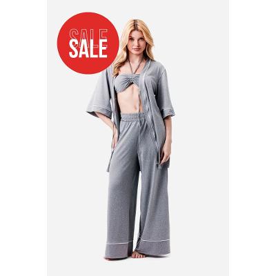 Conjunto Trio Alça Malha Cannes