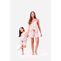 Pijama Curto Malha Love Cherry Kids Feminino - 5