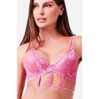 Sutiã Aro Sem Bojo Cropped Renda Amanda - 1